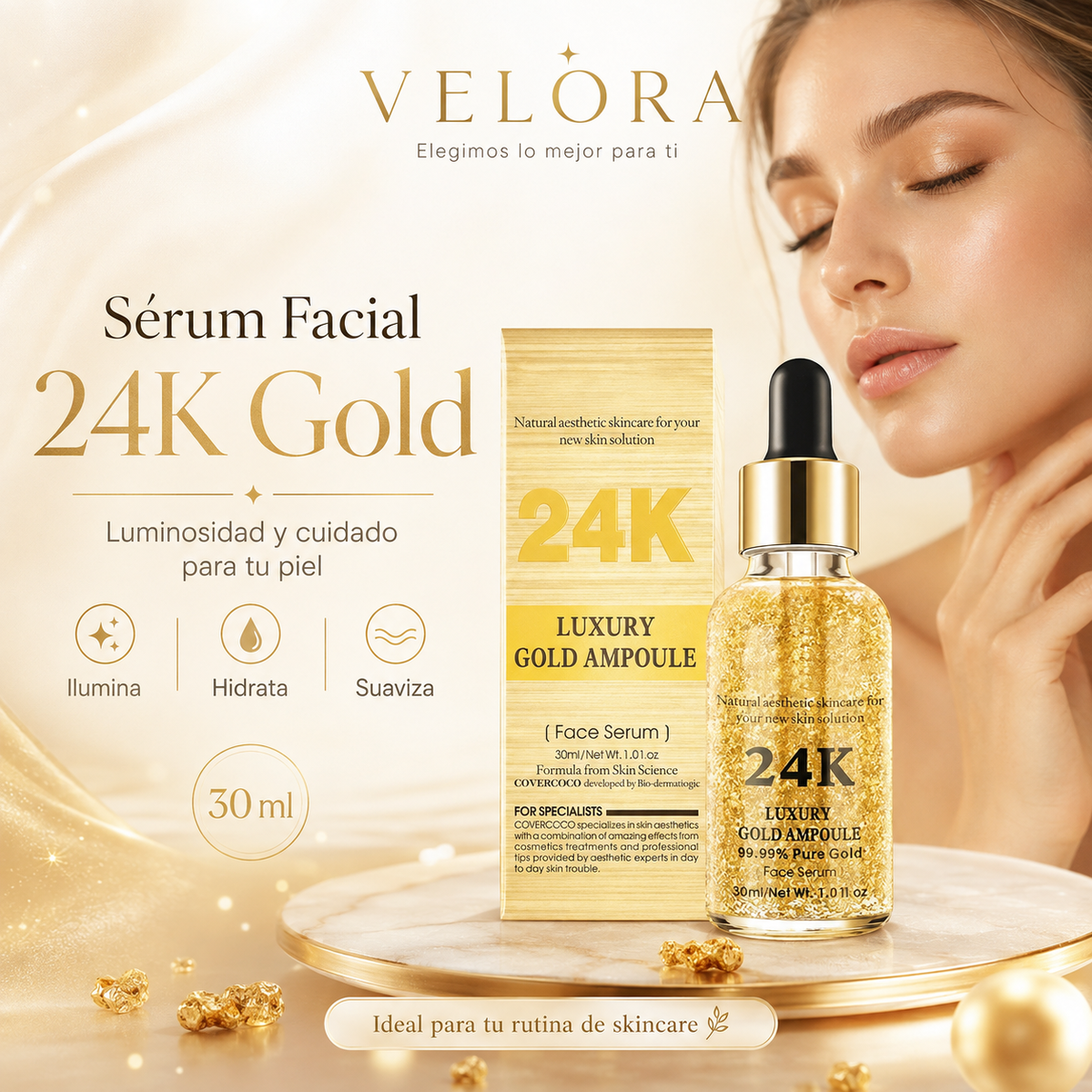 Serum Luxury Gold Velora